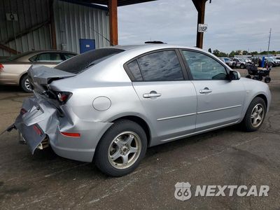 Trzecie zdjęcie samochodu z tyłu: 2007 MAZDA 3 I VIN:JM1BK12F871625521 - miniatura