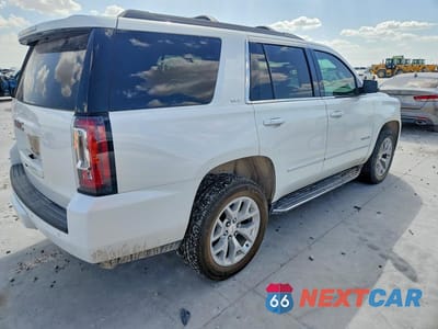 Trzecie zdjęcie samochodu z tyłu: 2017 GMC YUKON SLT VIN:1GKS1BKC7HR356465 - miniatura