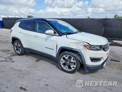 Czwarte zdjęcie samochodu z boku: 2020 JEEP COMPASS LIMITED VIN:3C4NJCCB1LT165886 - miniatura