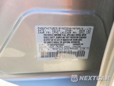Zdjęcie 12 z 12 samochodu: 2014 NISSAN SENTRA SL VIN:3N1AB7AP9EY226427 - miniatura