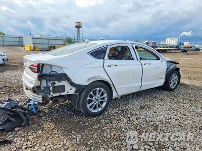 Trzecie zdjęcie samochodu z tyłu: 2019 FORD FUSION SEL VIN:3FA6P0MU9KR235461 - miniatura