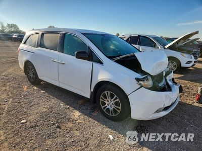 Czwarte zdjęcie samochodu z boku: 2011 HONDA ODYSSEY EXL VIN:5FNRL5H65BB023430 - miniatura