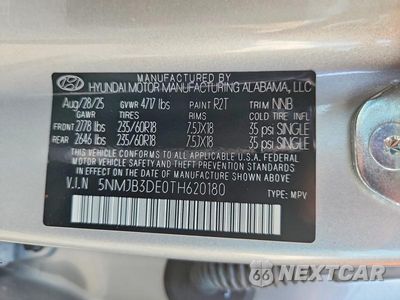 Zdjęcie 12 z 12 samochodu: 2026 HYUNDAI TUCSON SEL VIN:5NMJB3DE0TH620180 - miniatura