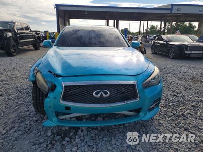 Piąte zdjęcie samochodu w środku: 2015 INFINITI Q50 BASE VIN:JN1BV7AP2FM342519 - miniatura
