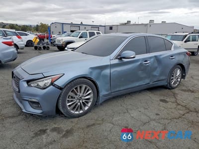 2019 INFINITI Q50 3.0T LUXE JN1EV7APXKM517090 - główne zdjęcie licytacji z USA - miniatura
