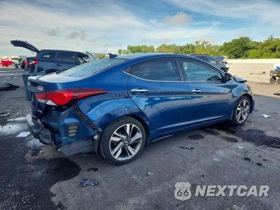 Trzecie zdjęcie samochodu z tyłu: 2014 HYUNDAI ELANTRA LIMITED VIN:KMHDH4AE2EU154278 - miniatura