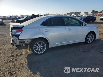 Trzecie zdjęcie samochodu z tyłu: 2010 LEXUS HS 250H VIN:JTHBB1BA7A2020362 - miniatura