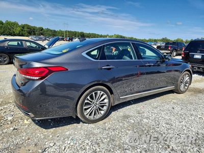 Trzecie zdjęcie samochodu z tyłu: 2017 GENESIS G80 3.8 VIN:KMHGN4JE3HU194024 - miniatura