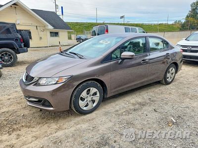 2014 HONDA CIVIC LX 19XFB2F51EE078658 - główne zdjęcie licytacji z USA - miniatura