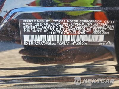 Zdjęcie 13 z 13 samochodu: 2015 LEXUS IS 250 VIN:JTHBF1D28F5048705 - miniatura