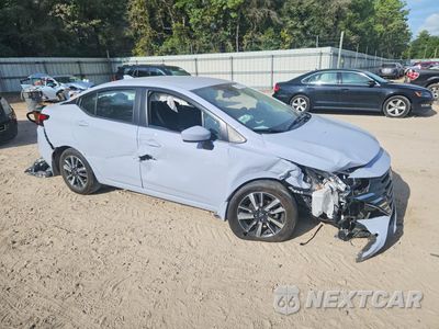 Czwarte zdjęcie samochodu z boku: 2025 NISSAN VERSA SV VIN:3N1CN8EV9SL874048 - miniatura