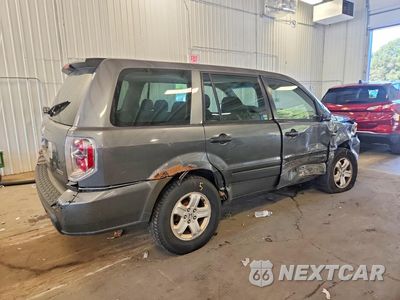 Trzecie zdjęcie samochodu z tyłu: 2007 HONDA PILOT LX VIN:2HKYF18107H504145 - miniatura