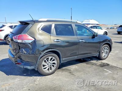 Trzecie zdjęcie samochodu z tyłu: 2014 NISSAN ROGUE SL VIN:5N1AT2MT7EC782374 - miniatura