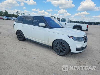 Czwarte zdjęcie samochodu z boku: 2019 LAND ROVER RANGE ROVER HSE VIN:SALGS2SV7KA541811 - miniatura