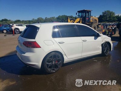 Trzecie zdjęcie samochodu z tyłu: 2015 VOLKSWAGEN GTI VIN:3VW4T7AUXFM009200 - miniatura