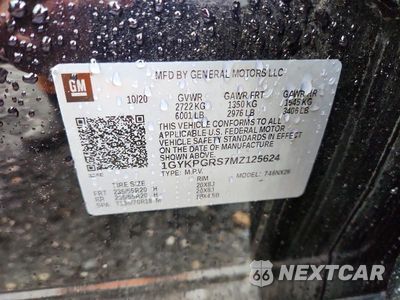 Zdjęcie 13 z 13 samochodu: 2021 CADILLAC XT6 SPORT VIN:1GYKPGRS7MZ125624 - miniatura
