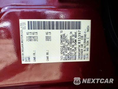 Zdjęcie 13 z 13 samochodu: 2010 NISSAN MAXIMA 3.5 S VIN:1N4AA5AP7AC835397 - miniatura