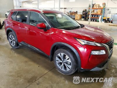 Czwarte zdjęcie samochodu z boku: 2023 NISSAN ROGUE SV VIN:5N1BT3BB2PC737057 - miniatura