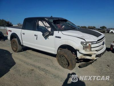 Czwarte zdjęcie samochodu z boku: 2019 FORD F150 SUPERCREW VIN:1FTEW1E41KKE07709 - miniatura
