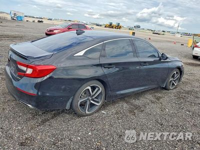 Trzecie zdjęcie samochodu z tyłu: 2022 HONDA ACCORD SPORT VIN:1HGCV1F39NA081766 - miniatura