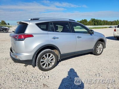 Trzecie zdjęcie samochodu z tyłu: 2016 TOYOTA RAV4 HV LIMITED VIN:JTMDJREVXGD046252 - miniatura