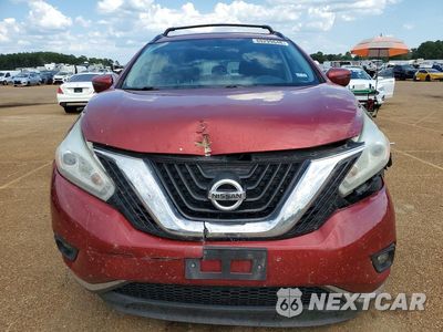 Piąte zdjęcie samochodu w środku: 2017 NISSAN MURANO SV VIN:5N1AZ2MGXHN107340 - miniatura