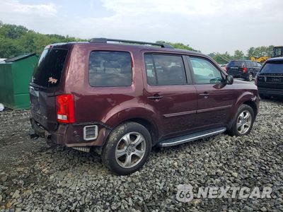 Trzecie zdjęcie samochodu z tyłu: 2013 HONDA PILOT EXL VIN:5FNYF4H59DB064201 - miniatura