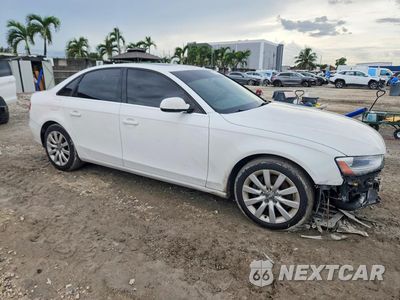 Czwarte zdjęcie samochodu z boku: 2013 AUDI A4 PREMIUM VIN:WAUAFAFLXDN031031 - miniatura