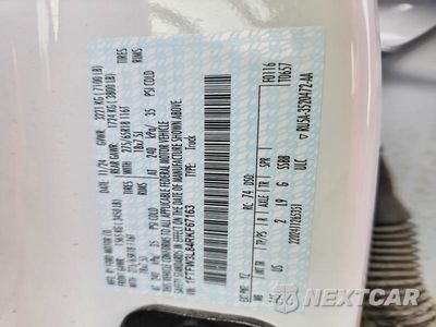 Zdjęcie 12 z 12 samochodu: 2024 FORD F150 XLT VIN:1FTFW3L84RKF67163 - miniatura
