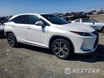 Czwarte zdjęcie samochodu z boku: 2022 LEXUS RX 450H VIN:2T2HGMDA1NC078336 - miniatura