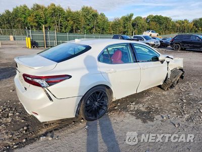 Trzecie zdjęcie samochodu z tyłu: 2022 TOYOTA CAMRY XSE VIN:4T1K61BK2NU057565 - miniatura