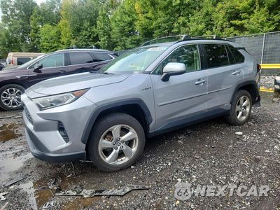 2021 TOYOTA RAV4 HYBRID XLE PREMIUM JTMB6RFV3MD039419 - główne zdjęcie licytacji z USA - miniatura
