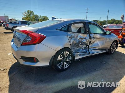 Trzecie zdjęcie samochodu z tyłu: 2017 HONDA CIVIC EX VIN:19XFC1F33HE013191 - miniatura