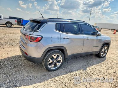 Trzecie zdjęcie samochodu z tyłu: 2020 JEEP COMPASS LIMITED VIN:3C4NJCCBXLT211375 - miniatura