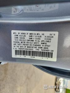 Zdjęcie 12 z 12 samochodu: 2017 HONDA ACCORD EX VIN:1HGCR2F05HA046825 - miniatura