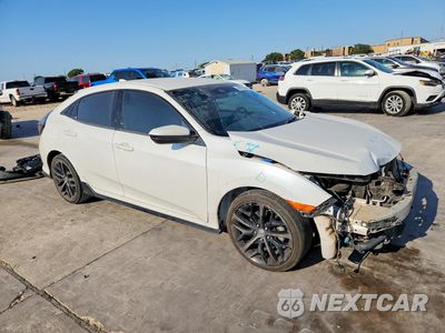 Czwarte zdjęcie samochodu z boku: 2021 HONDA CIVIC SPORT VIN:SHHFK7H45MU208269 - miniatura