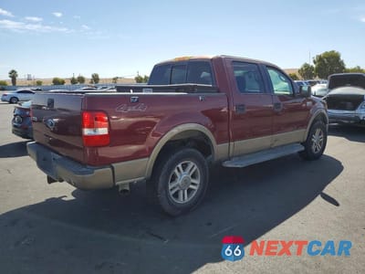 Trzecie zdjęcie samochodu z tyłu: 2005 FORD F150 SUPERCREW VIN:1FTPW14515FA17404 - miniatura
