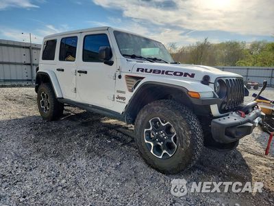 Czwarte zdjęcie samochodu z boku: 2020 JEEP WRANGLER UNLIMITED RUBICON VIN:1C4HJXFN5LW291432 - miniatura