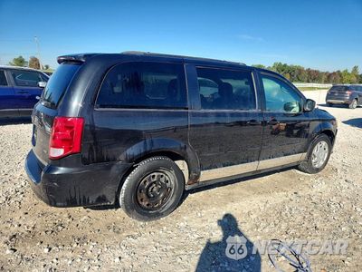 Trzecie zdjęcie samochodu z tyłu: 2014 DODGE GRAND CARAVAN SE VIN:2C4RDGBGXER287598 - miniatura