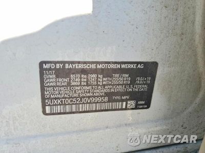 Zdjęcie 13 z 13 samochodu: 2018 BMW X5 XDR40E VIN:5UXKT0C52J0V99958 - miniatura