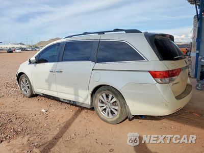 Drugie zdjęcie samochodu z przodu: 2014 HONDA ODYSSEY EXL VIN:5FNRL5H64EB037355 - miniatura
