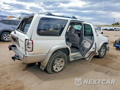 Trzecie zdjęcie samochodu z tyłu: 2002 TOYOTA 4RUNNER SR5 VIN:JT3HN86R320390978 - miniatura