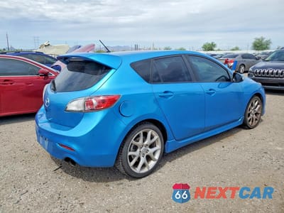 Trzecie zdjęcie samochodu z tyłu: 2011 MAZDA SPEED 3 VIN:JM1BL1K32B1419820 - miniatura