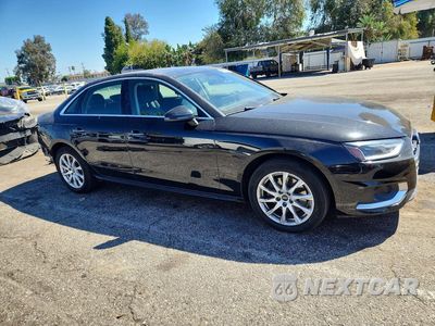 Czwarte zdjęcie samochodu z boku: 2022 AUDI A4 PREMIUM 40 VIN:WAUABAF43NN008311 - miniatura