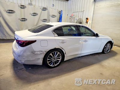 Trzecie zdjęcie samochodu z tyłu: 2020 INFINITI Q50 3.0T LUXE VIN:JN1EV7AP7LM206265 - miniatura