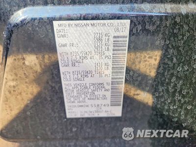 Zdjęcie 14 z 14 samochodu: 2017 INFINITI QX60 BASE VIN:5N1DL0MM2HC558749 - miniatura