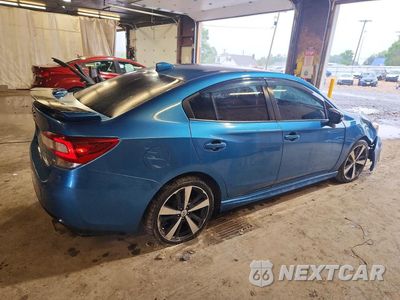 Trzecie zdjęcie samochodu z tyłu: 2017 SUBARU IMPREZA SPORT VIN:4S3GKAK62H3602439 - miniatura