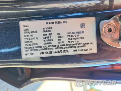 Zdjęcie 13 z 13 samochodu: 2024 TESLA MODEL 3 VIN:5YJ3E1EA6RF747395 - miniatura