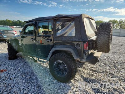 Drugie zdjęcie samochodu z przodu: 2014 JEEP WRANGLER UNLIMITED SPORT VIN:1C4BJWDG7EL217681 - miniatura