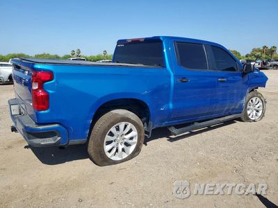 Trzecie zdjęcie samochodu z tyłu: 2023 CHEVROLET SILVERADO C1500 CUSTOM VIN:3GCPABEK8PG184272 - miniatura